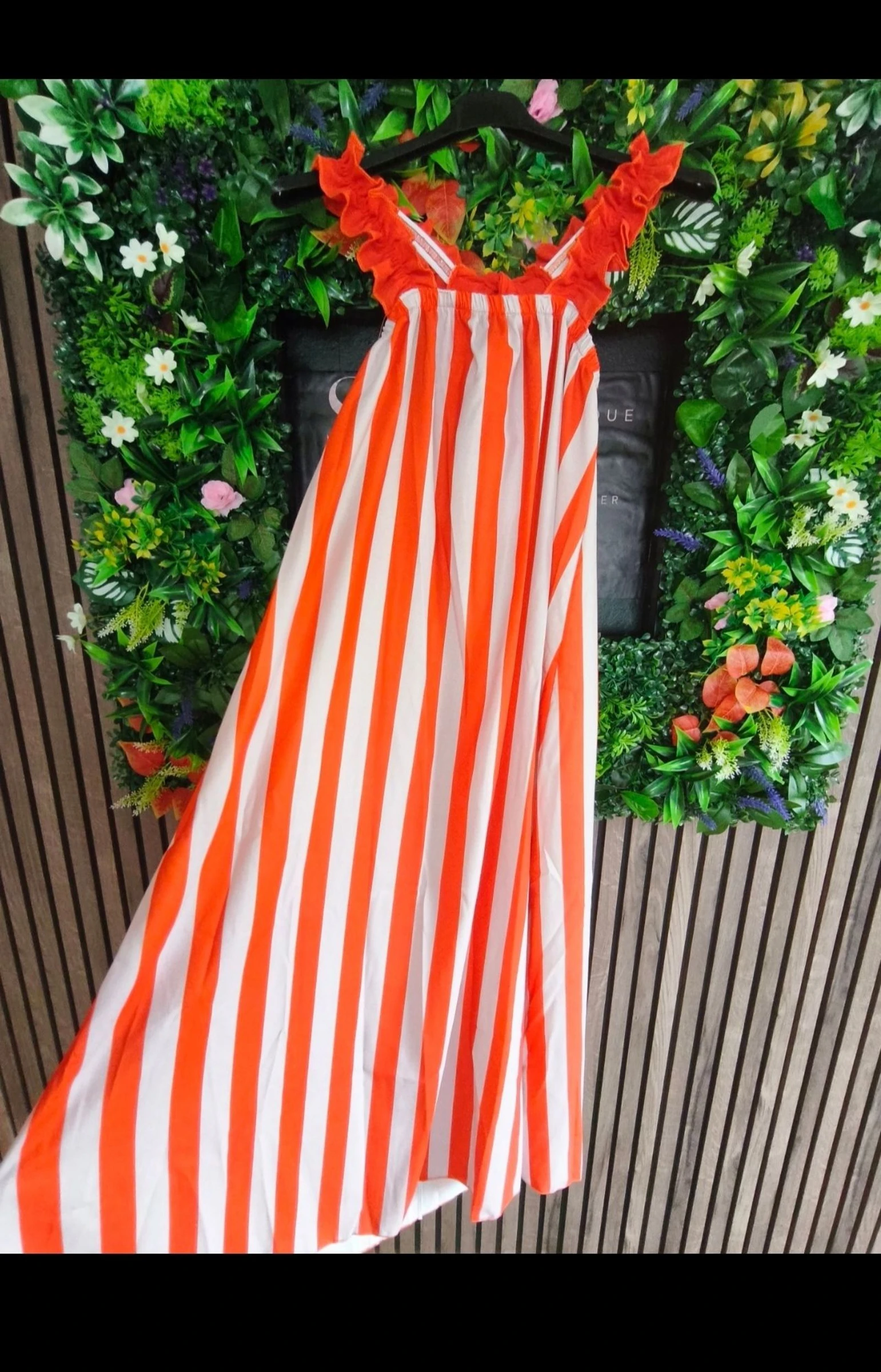 Robe rayée 42 44 46 48 noeud dans le dos 